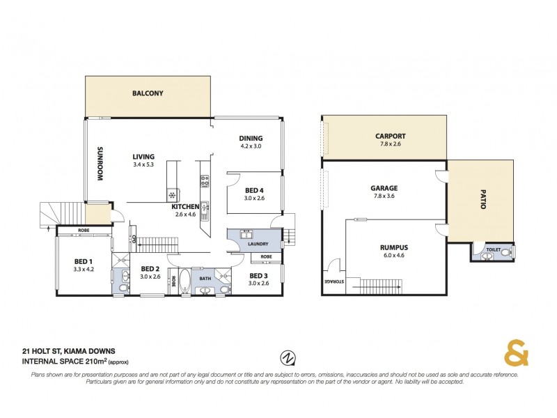 21 Holt street, Kiama Downs NSW 2533 Floorplan