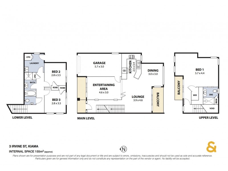3 Irvine Street, Kiama NSW 2533 Floorplan