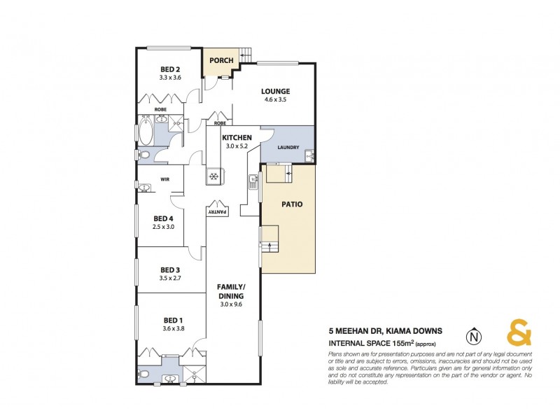 5 Meehan Drive, Kiama Downs NSW 2533 Floorplan
