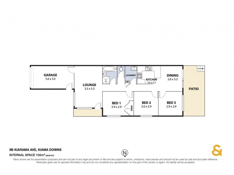 9B Kiarama Avenue, Kiama Downs NSW 2533 Floorplan
