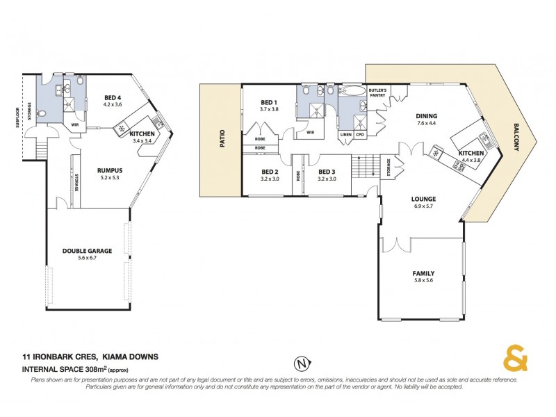 11 Ironbark Crescent, Kiama Downs NSW 2533 Floorplan