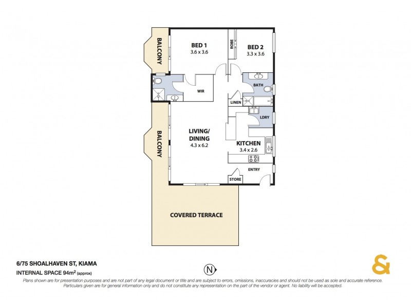 6/75 Shoalhaven Street, Kiama NSW 2533 Floorplan