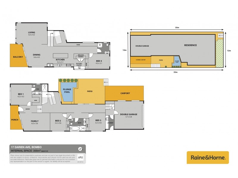 17 Darien Avenue, Kiama Downs NSW 2533 Floorplan