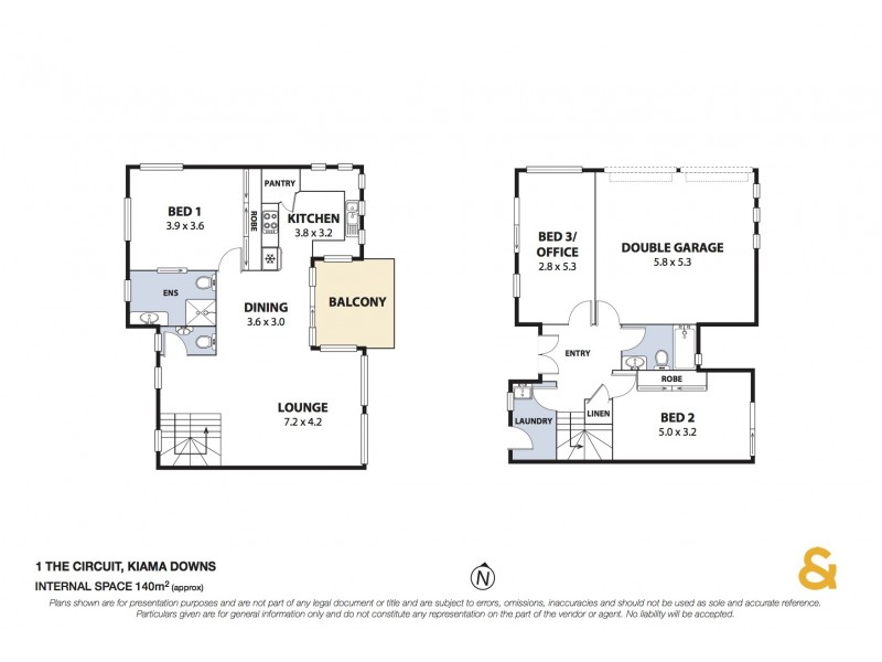 1 The Circuit, Kiama Downs NSW 2533 Floorplan