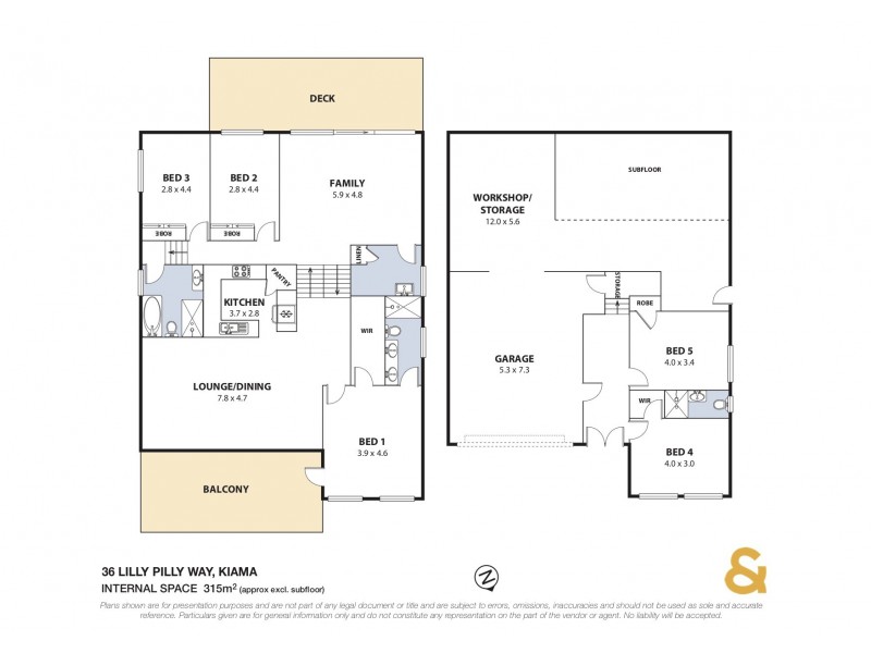 36 Lilly Pilly Way, Kiama NSW 2533 Floorplan