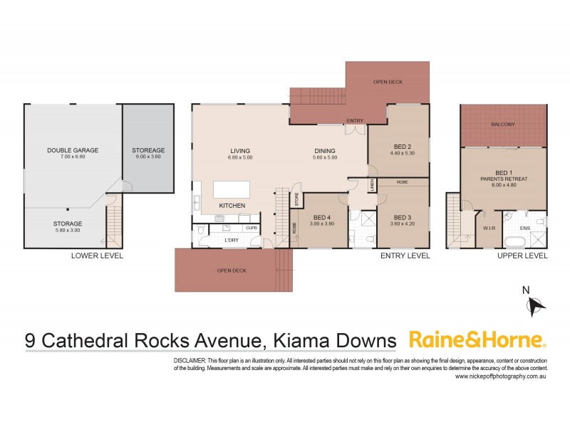 9 Cathedral Rocks Avenue, Kiama Downs NSW 2533 Floorplan