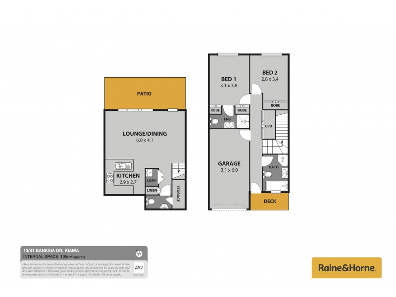 13/41 Banksia Drive, Kiama NSW 2533 Floorplan