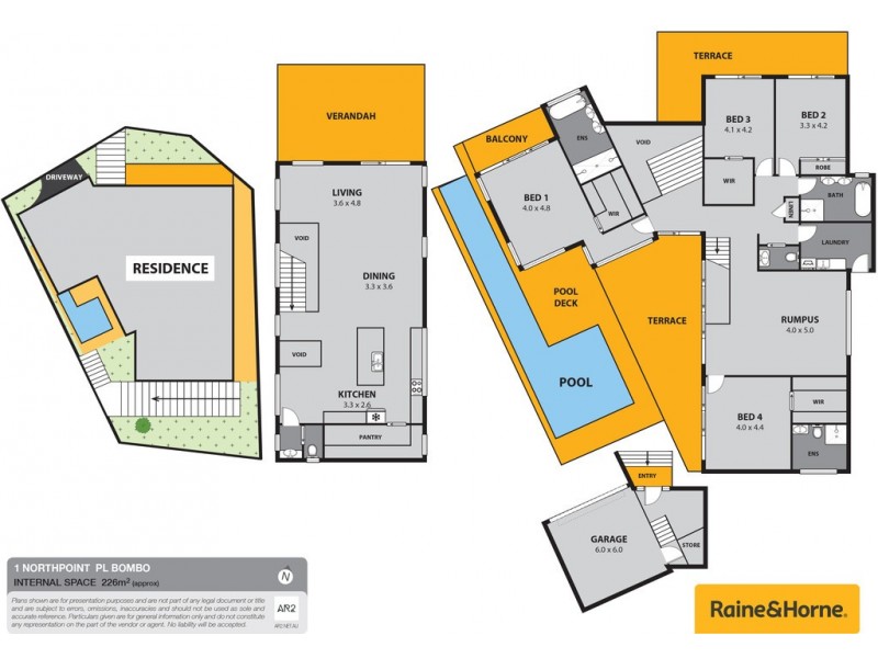 1 Northpoint Place, Bombo NSW 2533 Floorplan