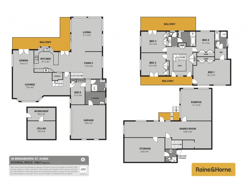 48 Minnamurra Street, Kiama NSW 2533 Floorplan