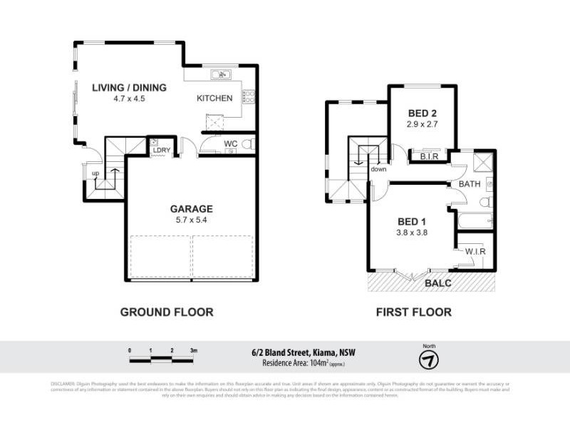 6/2 Bland St, Kiama NSW 2533 Floorplan