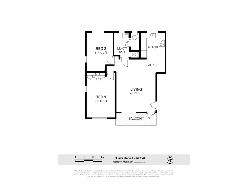 3/4 James Lane, Kiama NSW 2533 Floorplan