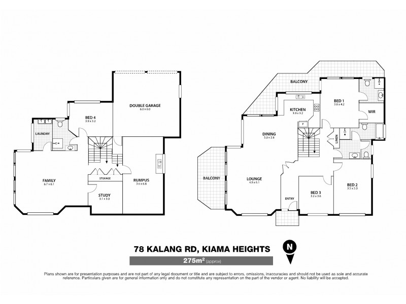 78 Kalang Road, Kiama Heights NSW 2533 Floorplan