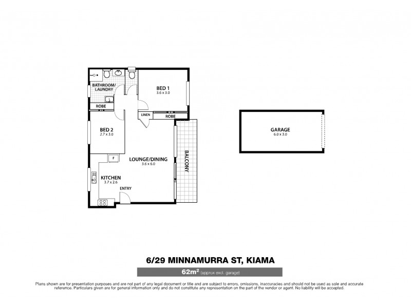 6/29 Minnamurra Street, Kiama NSW 2533 Floorplan