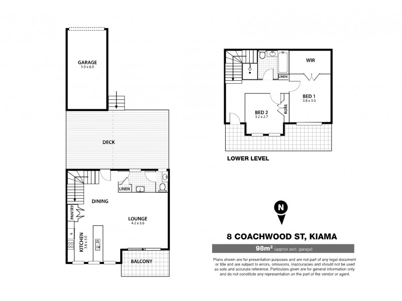8 Coachwood Street, Kiama NSW 2533 Floorplan