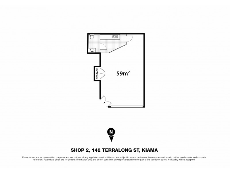 Shop 1/142 Terralong Street, Kiama NSW 2533 Floorplan