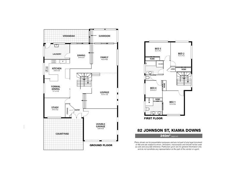 82 Johnson Street, Kiama Downs NSW 2533 Floorplan