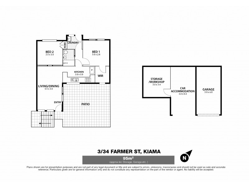 3/34 Farmer Sreet, Kiama NSW 2533 Floorplan