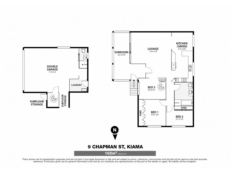 9 Chapman Street, Kiama NSW 2533 Floorplan