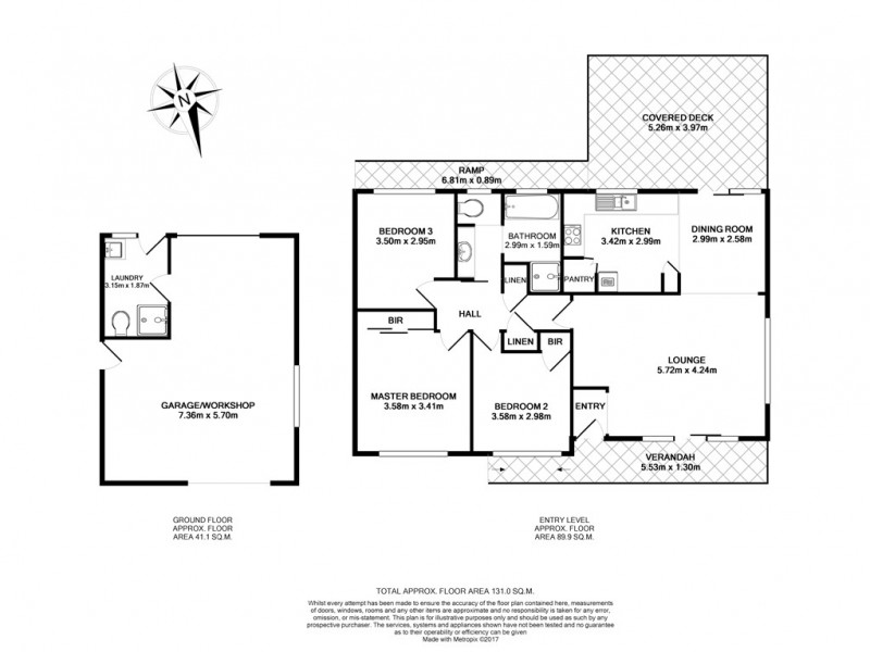 7 Tarrant Avenue, Kiama Downs NSW 2533 Floorplan