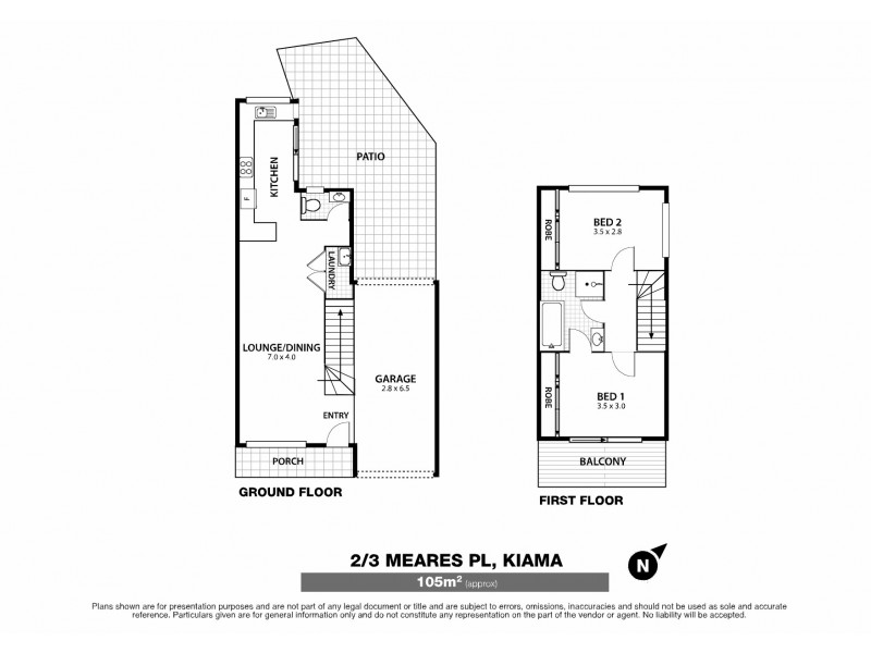 2/3 Meares Place, Kiama NSW 2533 Floorplan