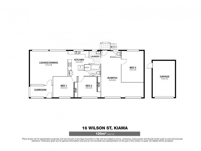 16 Wilson Street, Kiama NSW 2533 Floorplan