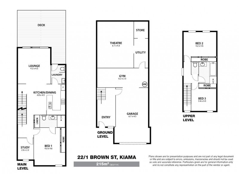 22/1 Brown Street, Kiama NSW 2533 Floorplan