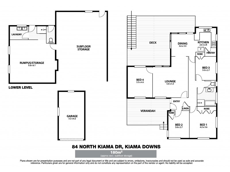 84 North Kiama Drive, Kiama Downs NSW 2533 Floorplan