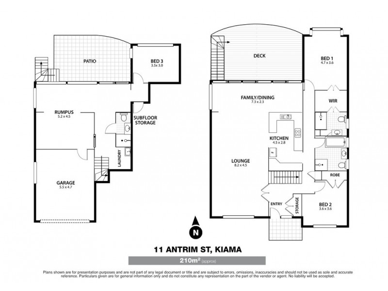 11 Antrim Street, Kiama NSW 2533 Floorplan