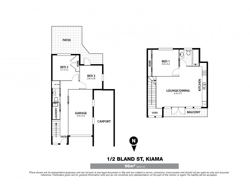 1/2 Bland Street, Kiama NSW 2533 Floorplan