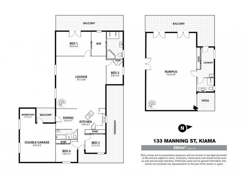 133 Manning Street, Kiama NSW 2533 Floorplan