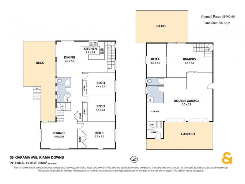 38 Kiarama Avenue, Kiama Downs NSW 2533 Floorplan