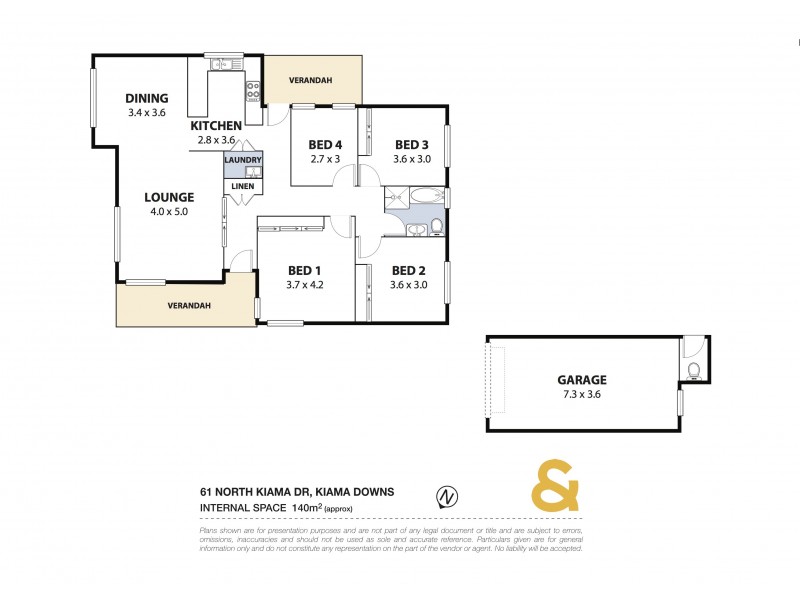 61 North Kiama Drive, Kiama Downs NSW 2533 Floorplan