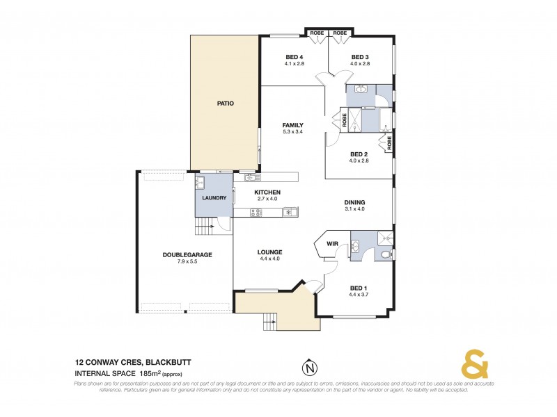 12 Conway Crescent, Blackbutt NSW 2529 Floorplan