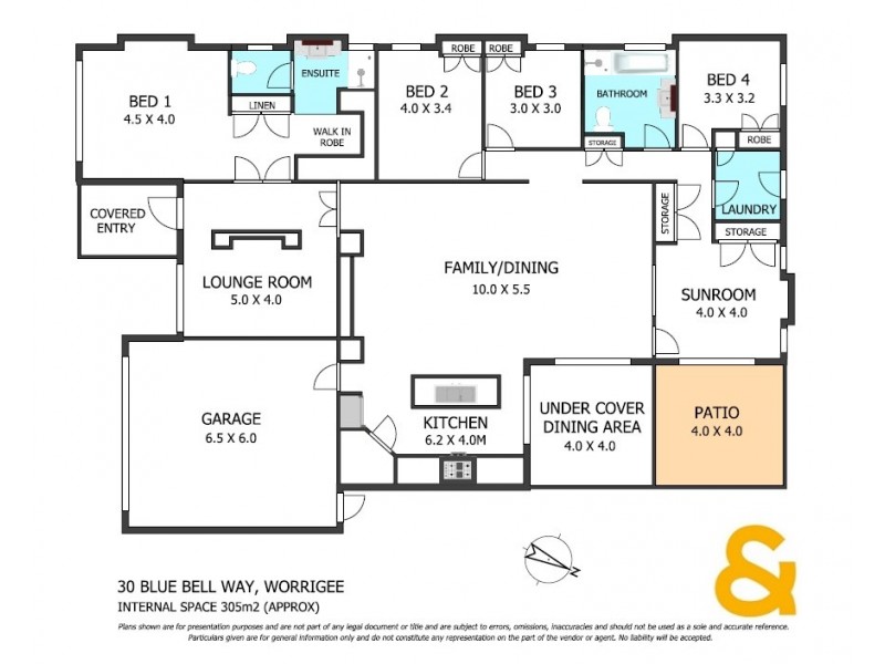 30 Blue Bell Way, Worrigee NSW 2540 Floorplan