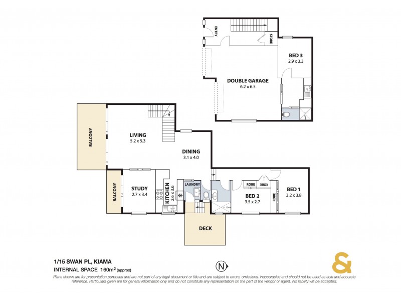 1/15 Swan Place, Kiama NSW 2533 Floorplan