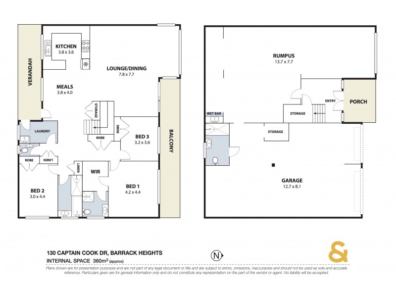 130 Captain Cook Drive, Barrack Heights NSW 2528 Floorplan