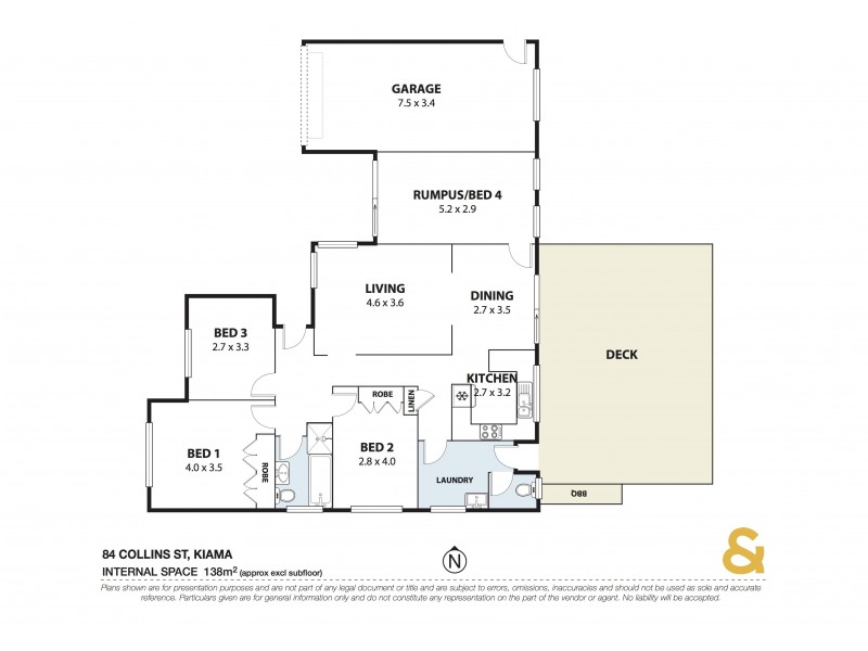 84 Collins Street, Kiama NSW 2533 Floorplan