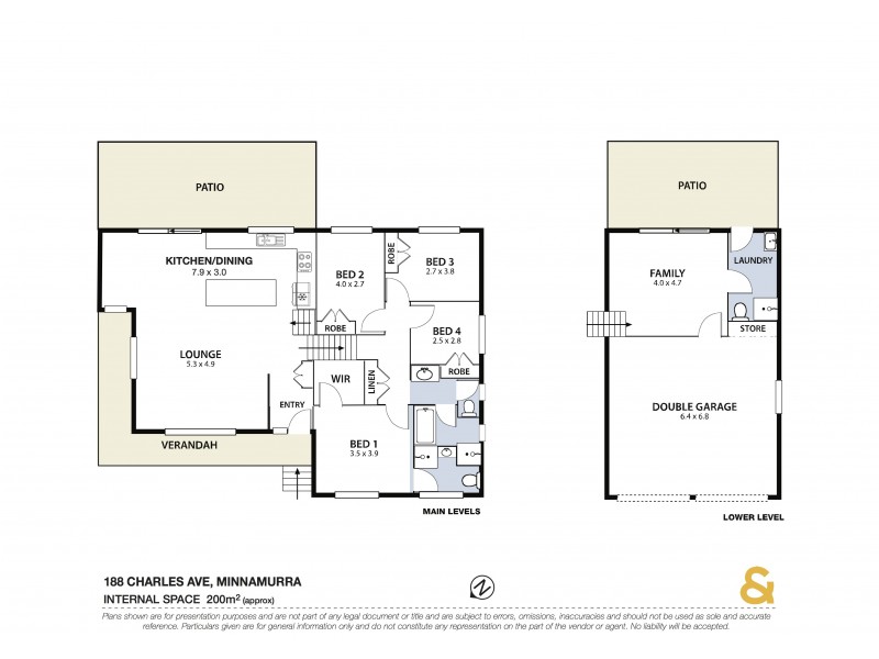 188 Charles Avenue, Minnamurra NSW 2533 Floorplan