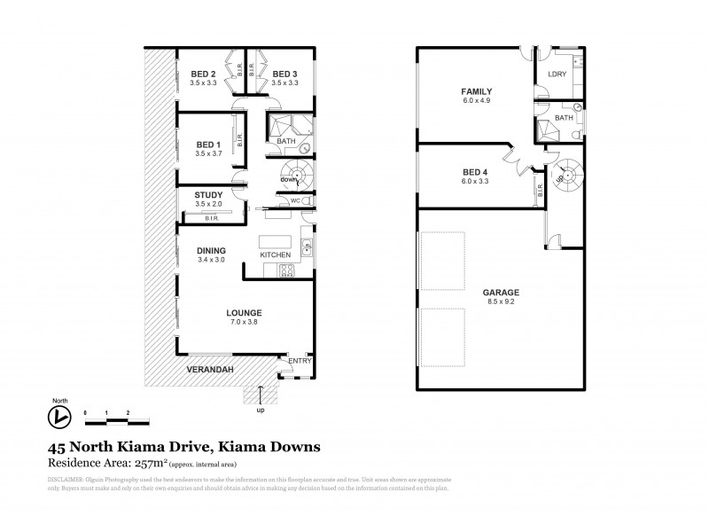 45 North Kiama Drive, Kiama Downs NSW 2533 Floorplan