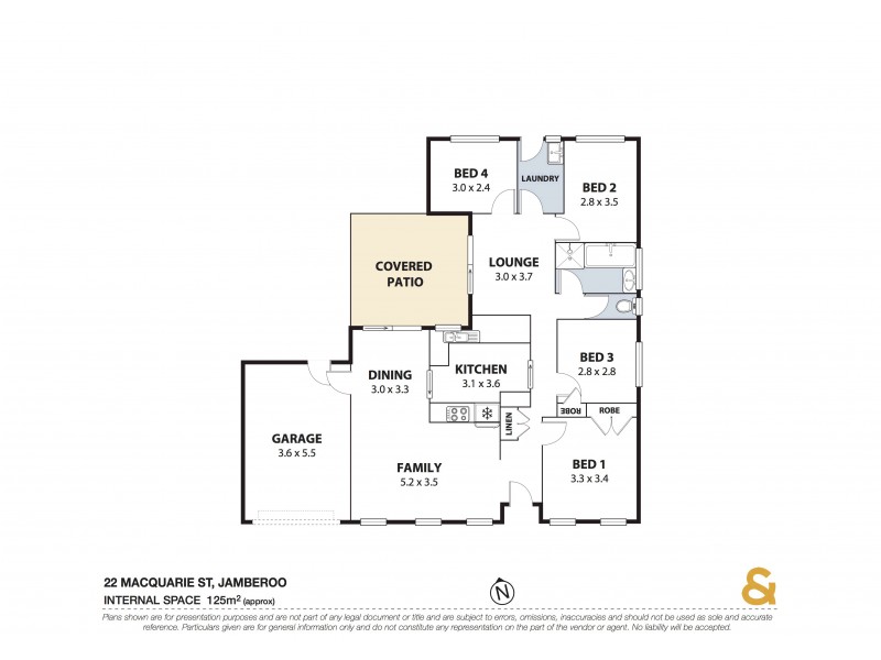 22 Macquarie Street, Jamberoo NSW 2533 Floorplan