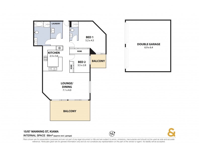 15/87 Manning Street, Kiama NSW 2533 Floorplan