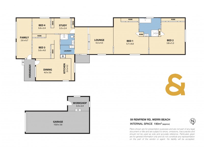 59 Renfrew Road, Gerringong NSW 2534 Floorplan