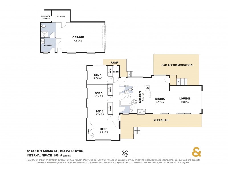 46 South Kiama Drive, Kiama Heights NSW 2533 Floorplan