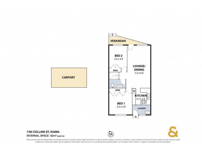 7/80 Collins Street, Kiama NSW 2533 Floorplan