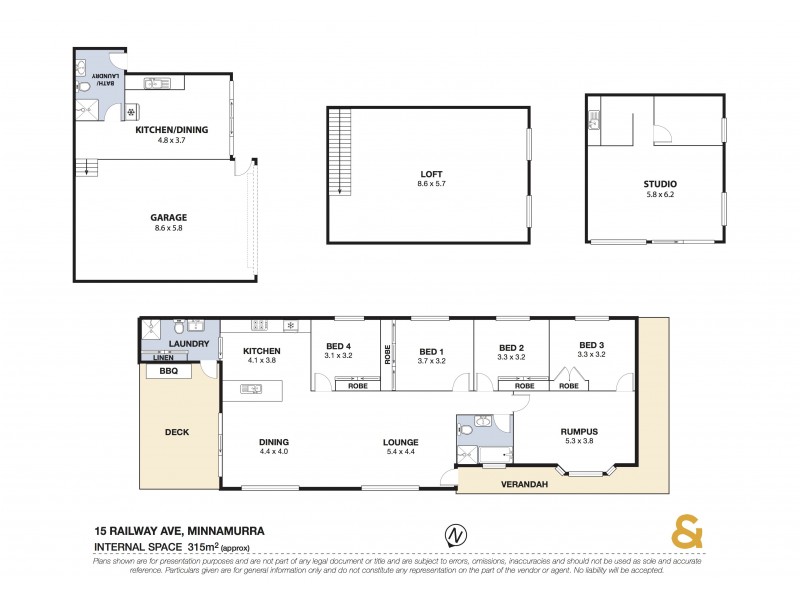 15 RAILWAY AVENUE, Minnamurra NSW 2533 Floorplan