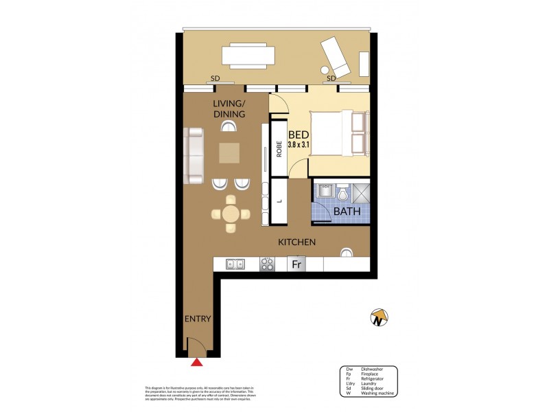 10/72-86 Bay Street, Botany NSW 2019 Floorplan