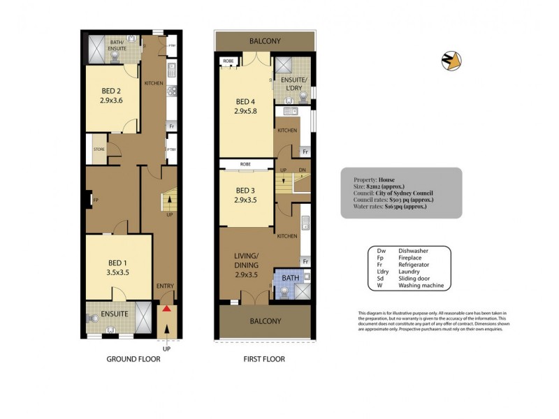 5 Goold Street, Chippendale NSW 2008 Floorplan