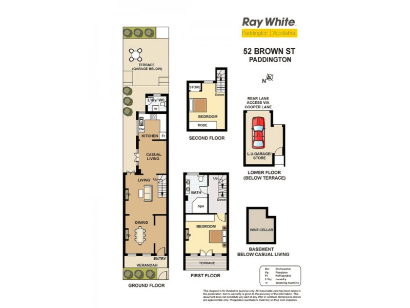 52 Brown Street, Paddington NSW 2021 Floorplan