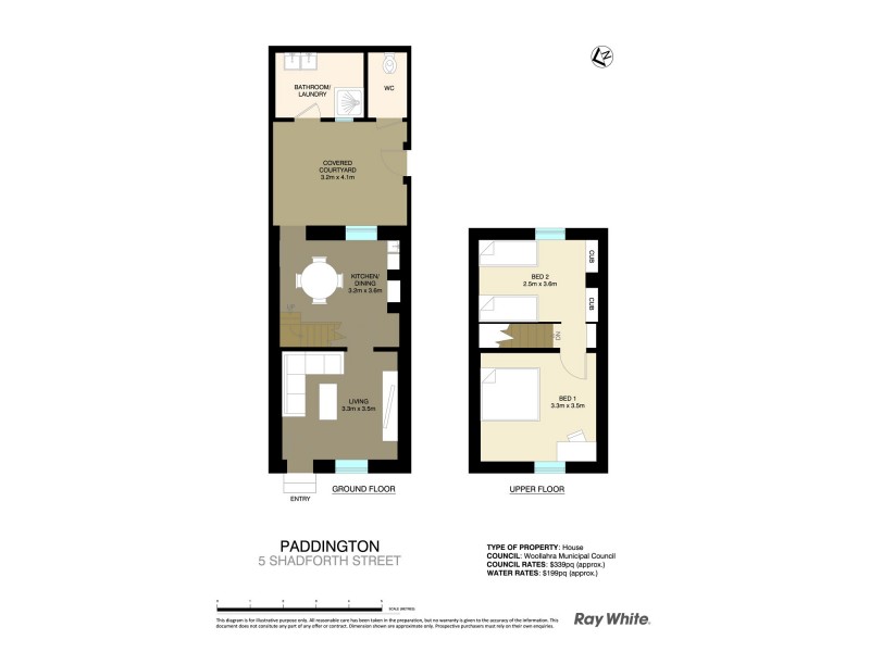 5 Shadforth Street, Paddington NSW 2021 Floorplan