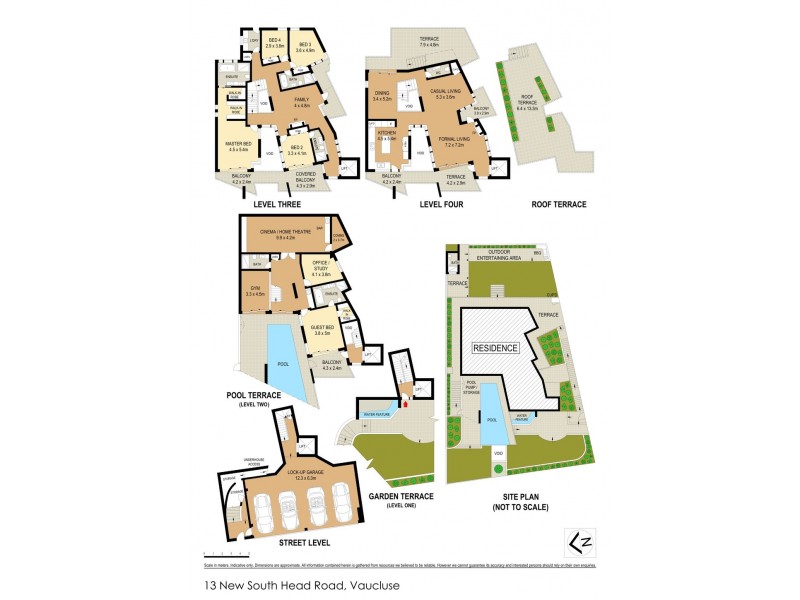 13 New South Head Road, Vaucluse NSW 2030 Floorplan